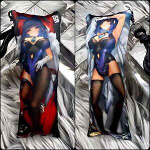 Handmade Anime Yelan Genshin Impact Body Pillow Plush Keychain